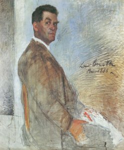 弗兰兹海因里希科林斯的肖像 作者 洛维斯·科林斯（Lovis Corinth）
